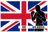 英国国旗，代表选手莱昂·爱德华兹的国籍